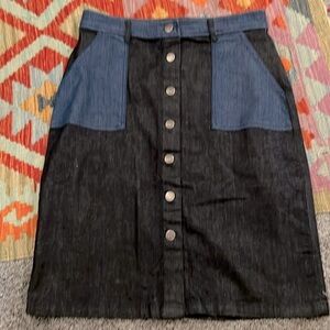 Bonpoint Women’s Knee length denim skirt nwt